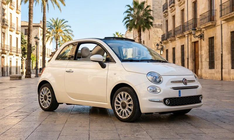 Convertible car hire Alicante — cabriolet