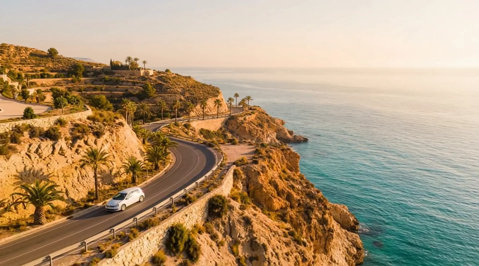 Costa Blanca coastal road
